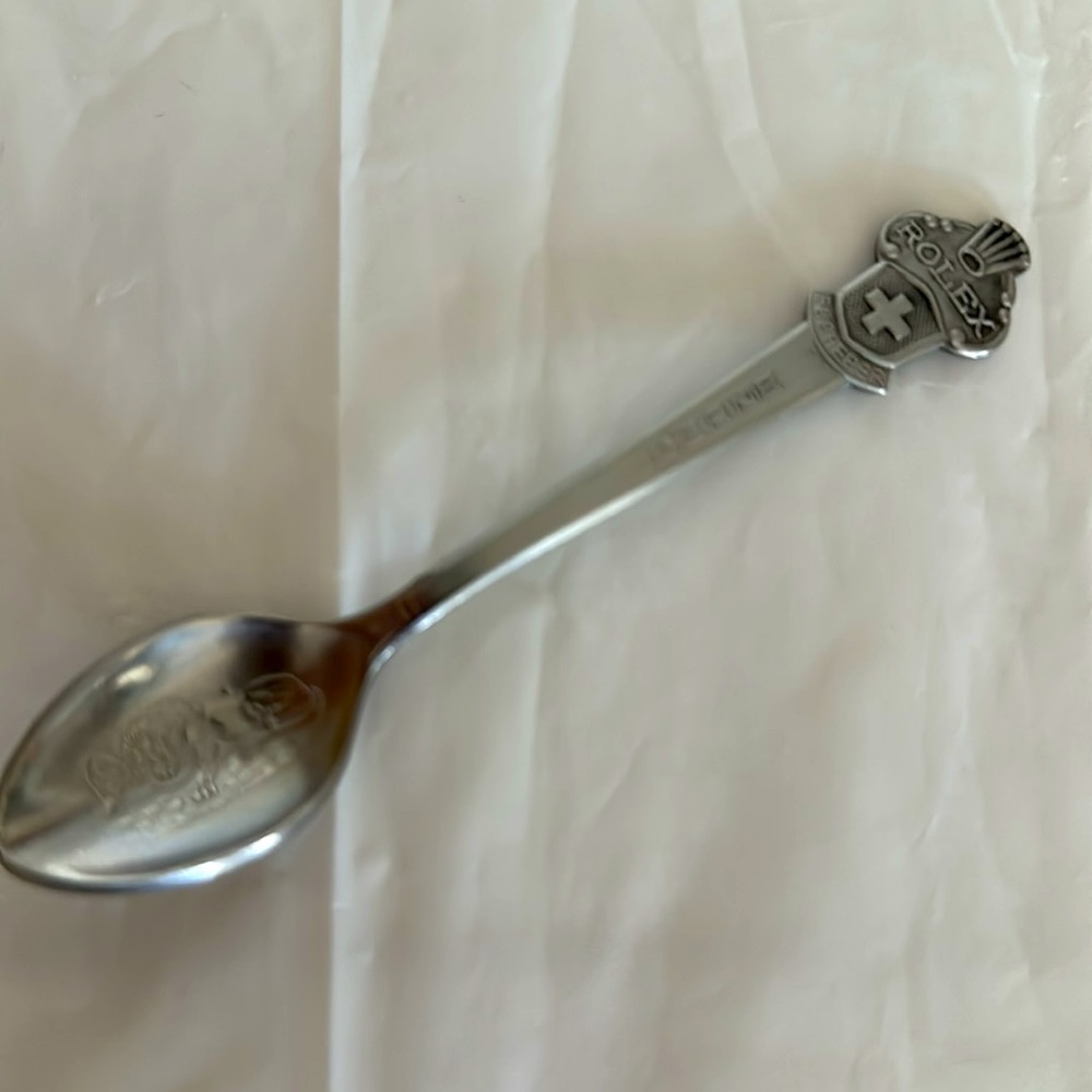 Rolex Bucherer spoon from Lucerne/Luzern, Switzerland.